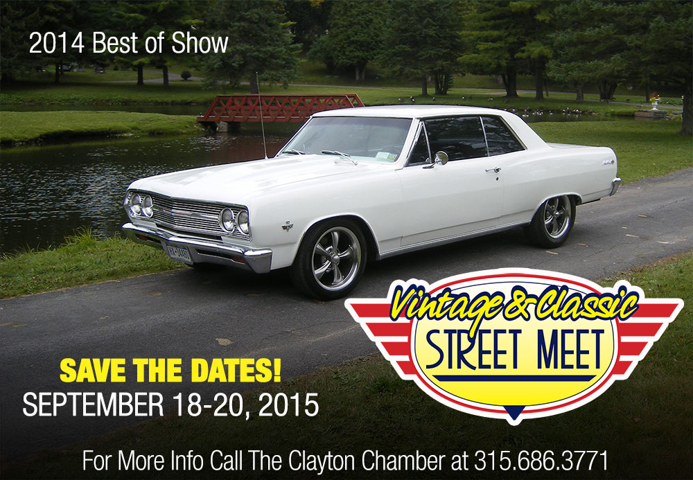 18th Annual Vintage & Classic Street Meet Thousand Islands Visit
