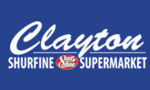Logo for Clayton Shurfine Market Logo for Clayton Shurfine Market