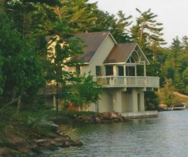 Logo for French Bay, Inc Custom Building Logo for French Bay, Inc Custom Building