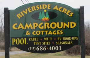 Logo for Riverside Acres Campgrounds & Cottages Logo for Riverside Acres Campgrounds & Cottages