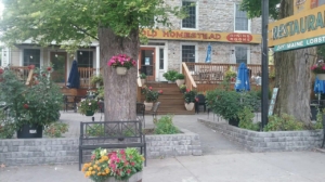 Logo for The Old Homestead Restaurant Logo for The Old Homestead Restaurant