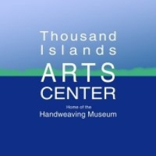 Logo for Thousand Islands Arts Center~Home of the Handweaving Museum Logo for Thousand Islands Arts Center~Home of the Handweaving Museum